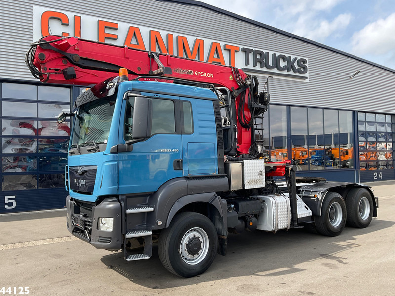 MAN TGS 33.480 6x6 Euro 6 Palfinger 27 Tonmeter boomkraan - Xe đầu kéo: hình 2 MAN TGS 33.480 6x6 Euro 6 Palfinger 27 Tonmeter boomkraan - Xe đầu kéo: hình 2
