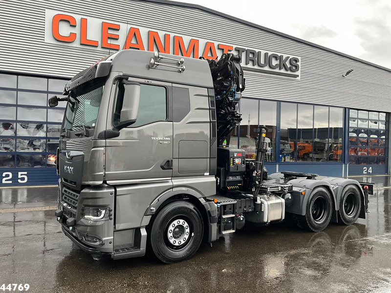 MAN TGX 26.580 6x4 Euro 6 Retarder Hiab 30 Tonmeter laadkraan + Fly-jib New and Unused! - Xe đầu kéo: hình 2 MAN TGX 26.580 6x4 Euro 6 Retarder Hiab 30 Tonmeter laadkraan + Fly-jib New and Unused! - Xe đầu kéo: hình 2