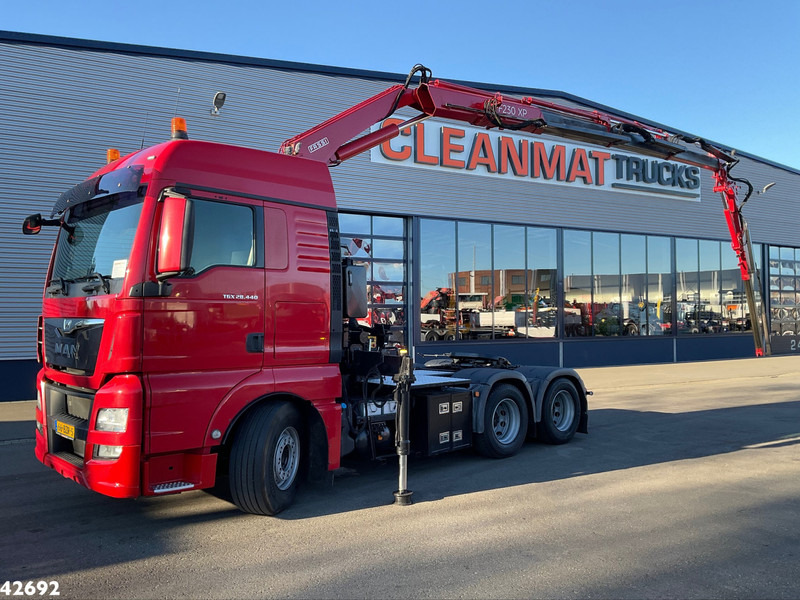 MAN TGX 28.440 Euro 6 Fassi 23 Tonmeter laadkraan + Fly-Jib - Xe đầu kéo: hình 1 MAN TGX 28.440 Euro 6 Fassi 23 Tonmeter laadkraan + Fly-Jib - Xe đầu kéo: hình 1