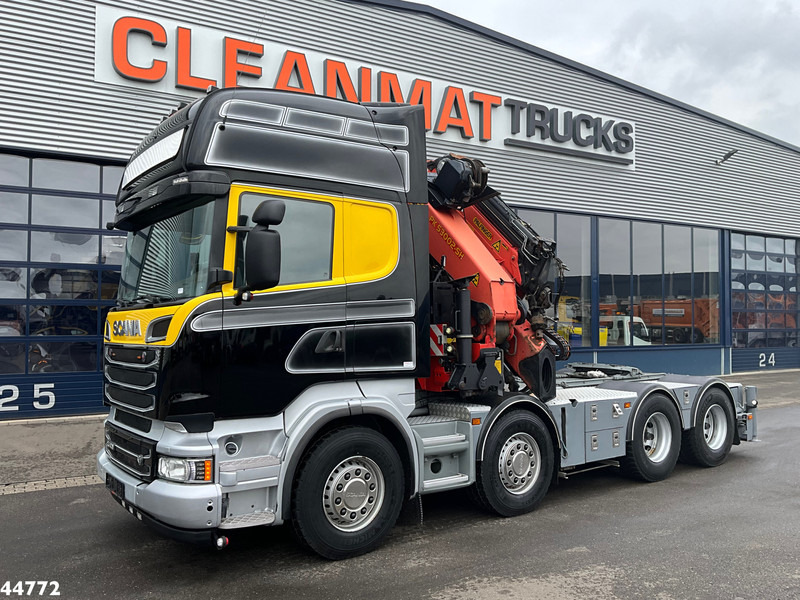 Scania R500 8x4 V8 Retarder Palfinger 53 Tonmeter laadkraan + Fly-Jib - Xe đầu kéo: hình 2 Scania R500 8x4 V8 Retarder Palfinger 53 Tonmeter laadkraan + Fly-Jib - Xe đầu kéo: hình 2
