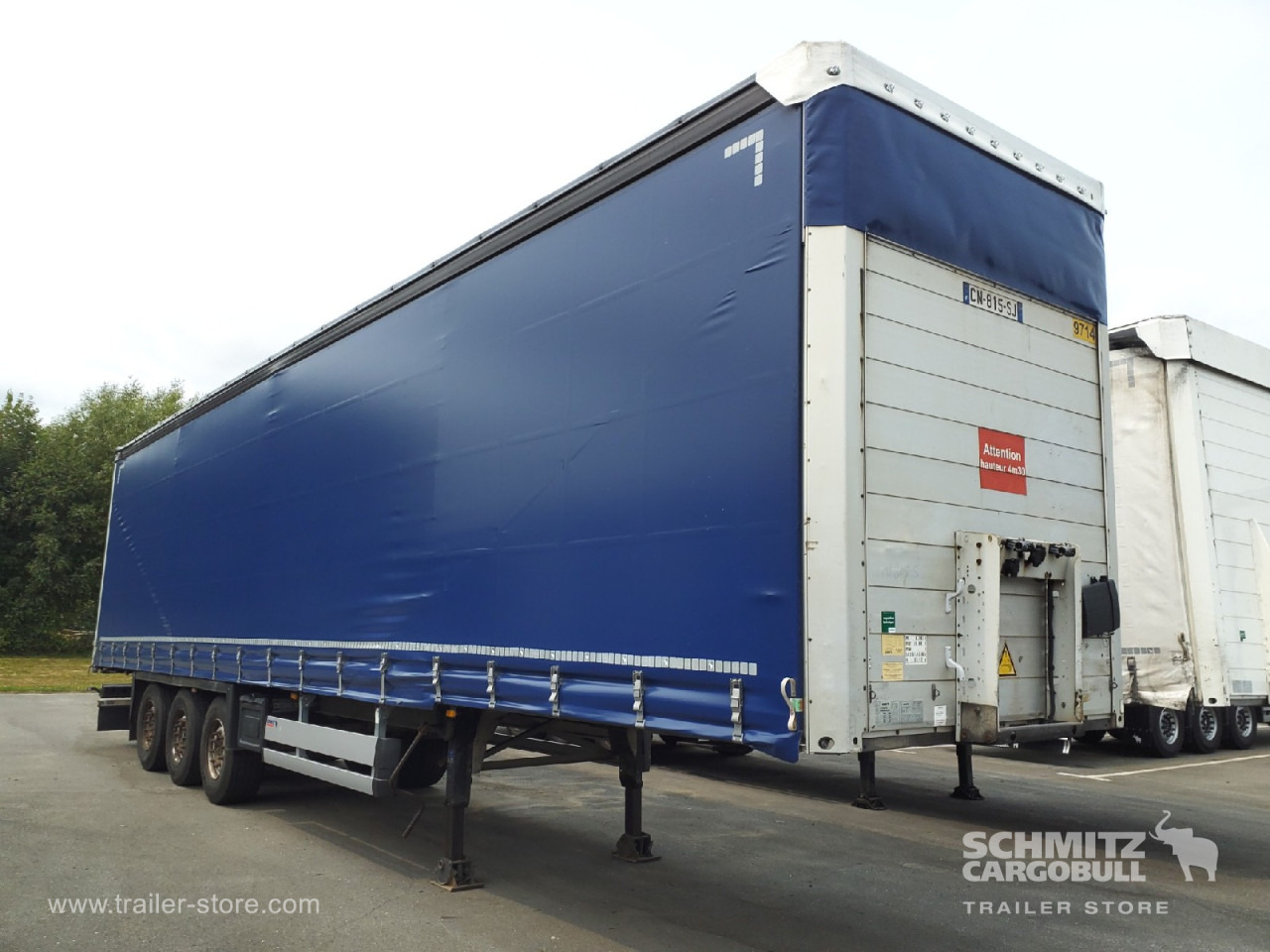 SCHMITZ Curtainsider Mega - Sơ mi rơ moóc mui bạt: hình 1 SCHMITZ Curtainsider Mega - Sơ mi rơ moóc mui bạt: hình 1