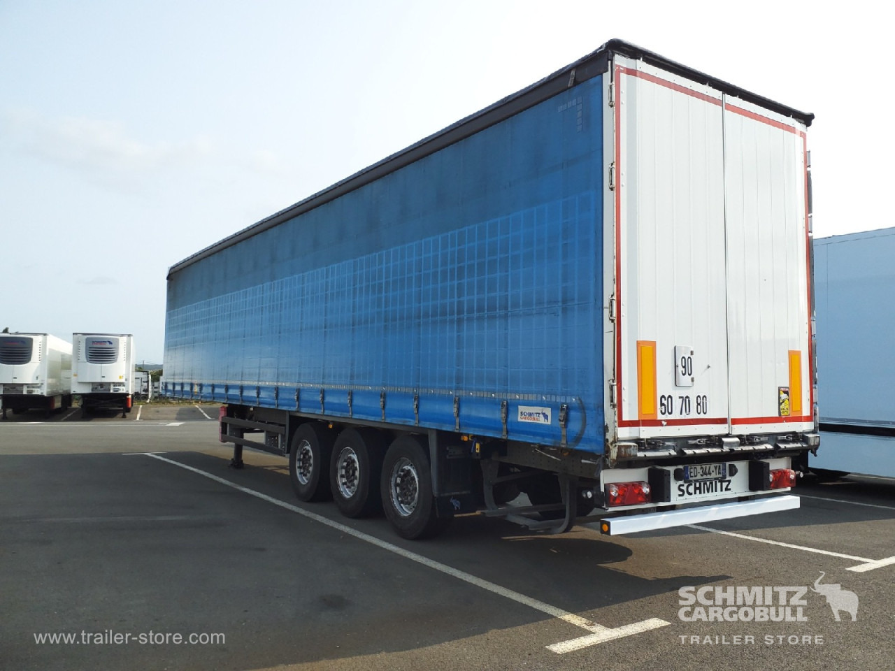 SCHMITZ Curtainsider Standard - Sơ mi rơ moóc mui bạt: hình 4 SCHMITZ Curtainsider Standard - Sơ mi rơ moóc mui bạt: hình 4