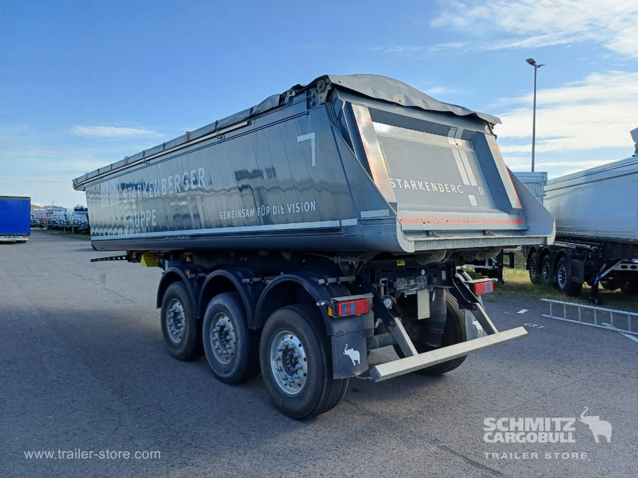 SCHMITZ Auflieger Kipper Alukastenmulde 24m³ - Sơ mi rơ moóc ben: hình 5 SCHMITZ Auflieger Kipper Alukastenmulde 24m³ - Sơ mi rơ moóc ben: hình 5