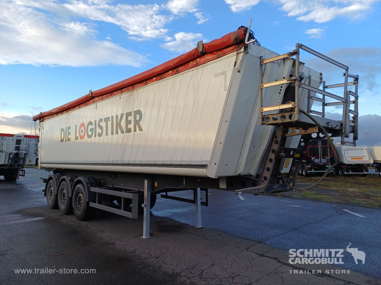 SCHMITZ Auflieger Kipper Alukastenmulde 44m³ - Sơ mi rơ moóc ben: hình 1 SCHMITZ Auflieger Kipper Alukastenmulde 44m³ - Sơ mi rơ moóc ben: hình 1