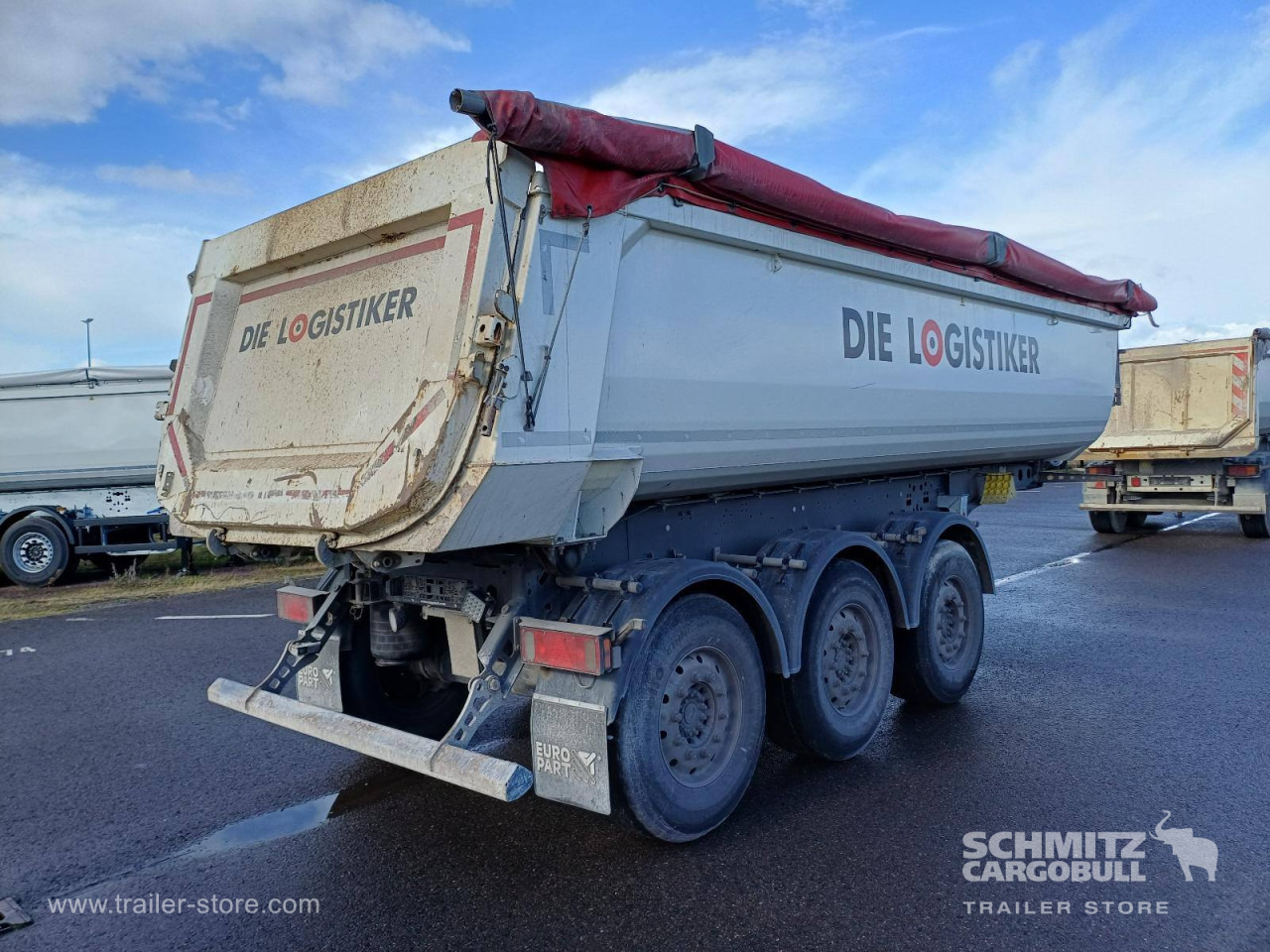 Sơ mi rơ moóc ben SCHMITZ Auflieger Kipper Stahlrundmulde 24m³: hình 7 Sơ mi rơ moóc ben SCHMITZ Auflieger Kipper Stahlrundmulde 24m³: hình 7