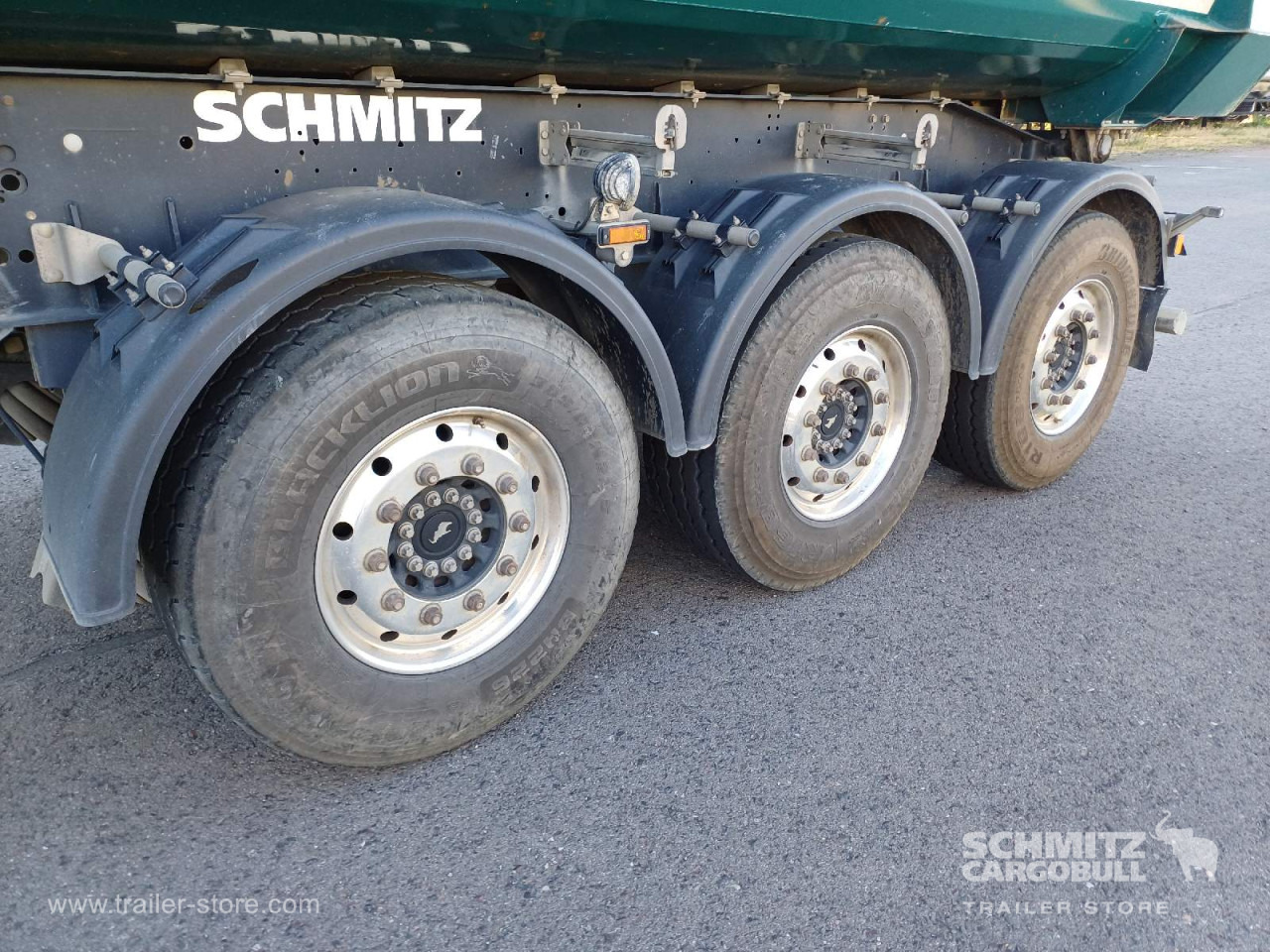 SCHMITZ Auflieger Kipper Stahlrundmulde 24m³ - Sơ mi rơ moóc ben: hình 3 SCHMITZ Auflieger Kipper Stahlrundmulde 24m³ - Sơ mi rơ moóc ben: hình 3