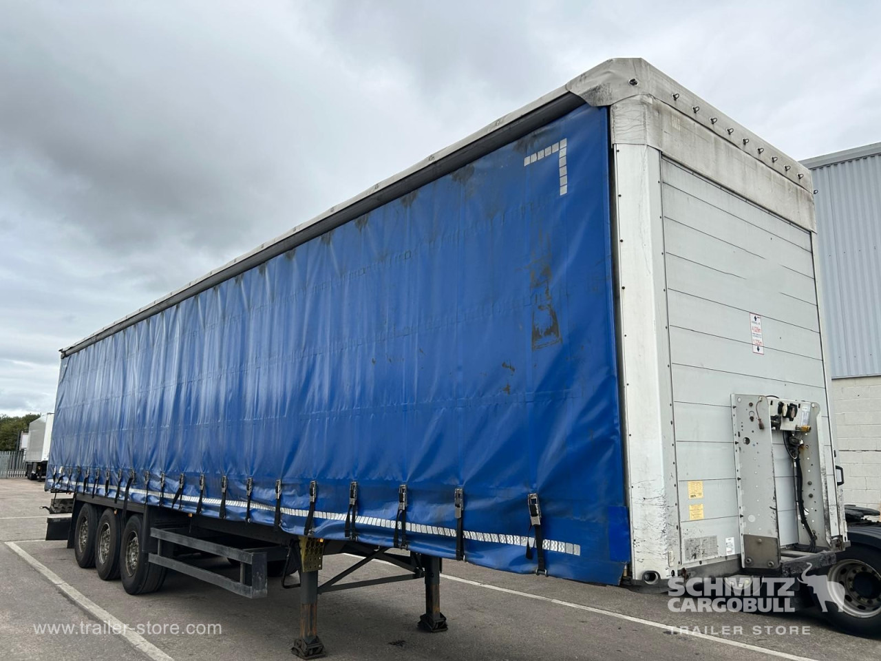 SCHMITZ Curtainsider Euroliner - Sơ mi rơ moóc mui bạt: hình 1 SCHMITZ Curtainsider Euroliner - Sơ mi rơ moóc mui bạt: hình 1