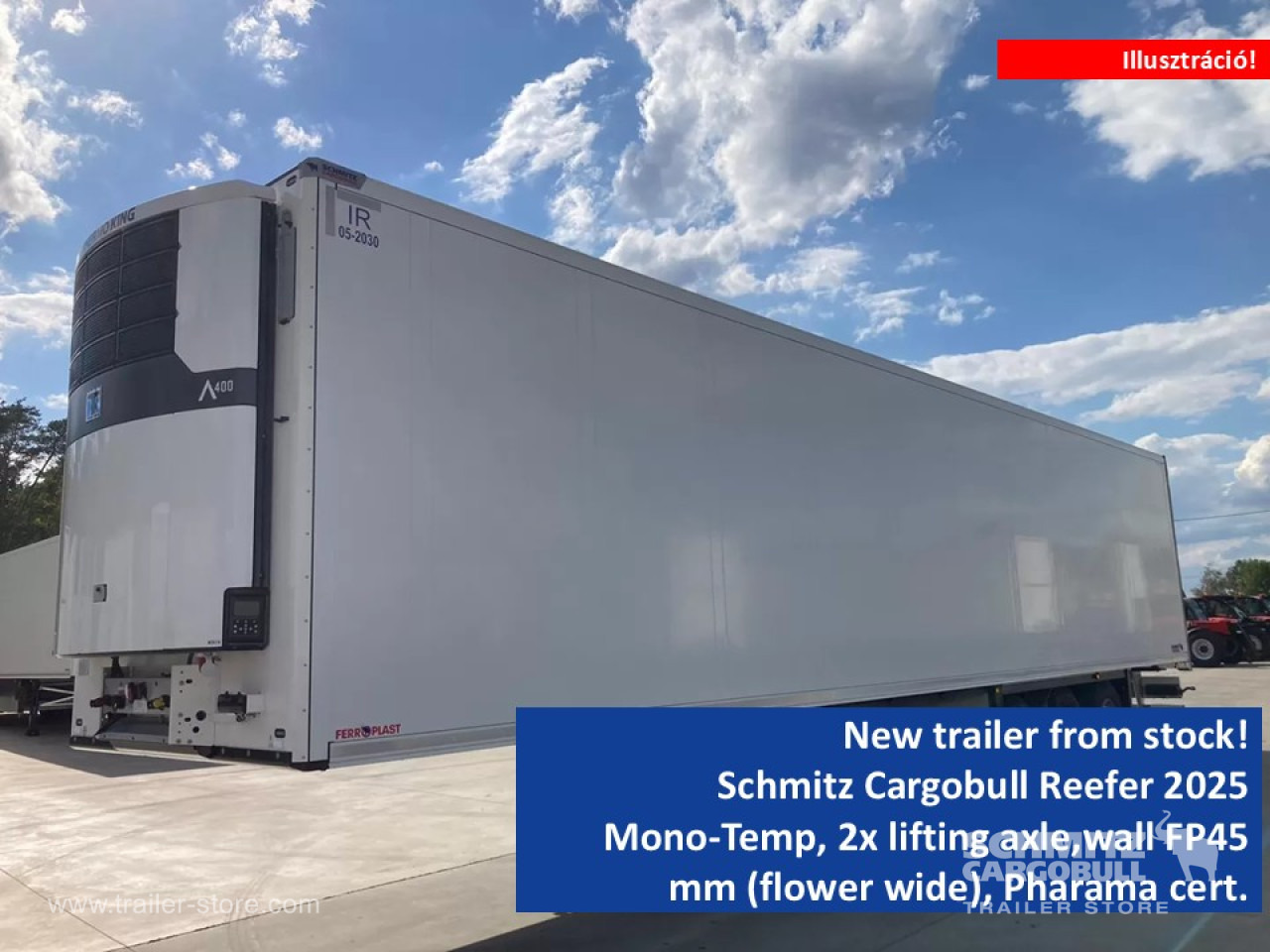 SCHMITZ Reefer Standard - Sơ mi rơ moóc đẳng nhiệt: hình 1 SCHMITZ Reefer Standard - Sơ mi rơ moóc đẳng nhiệt: hình 1