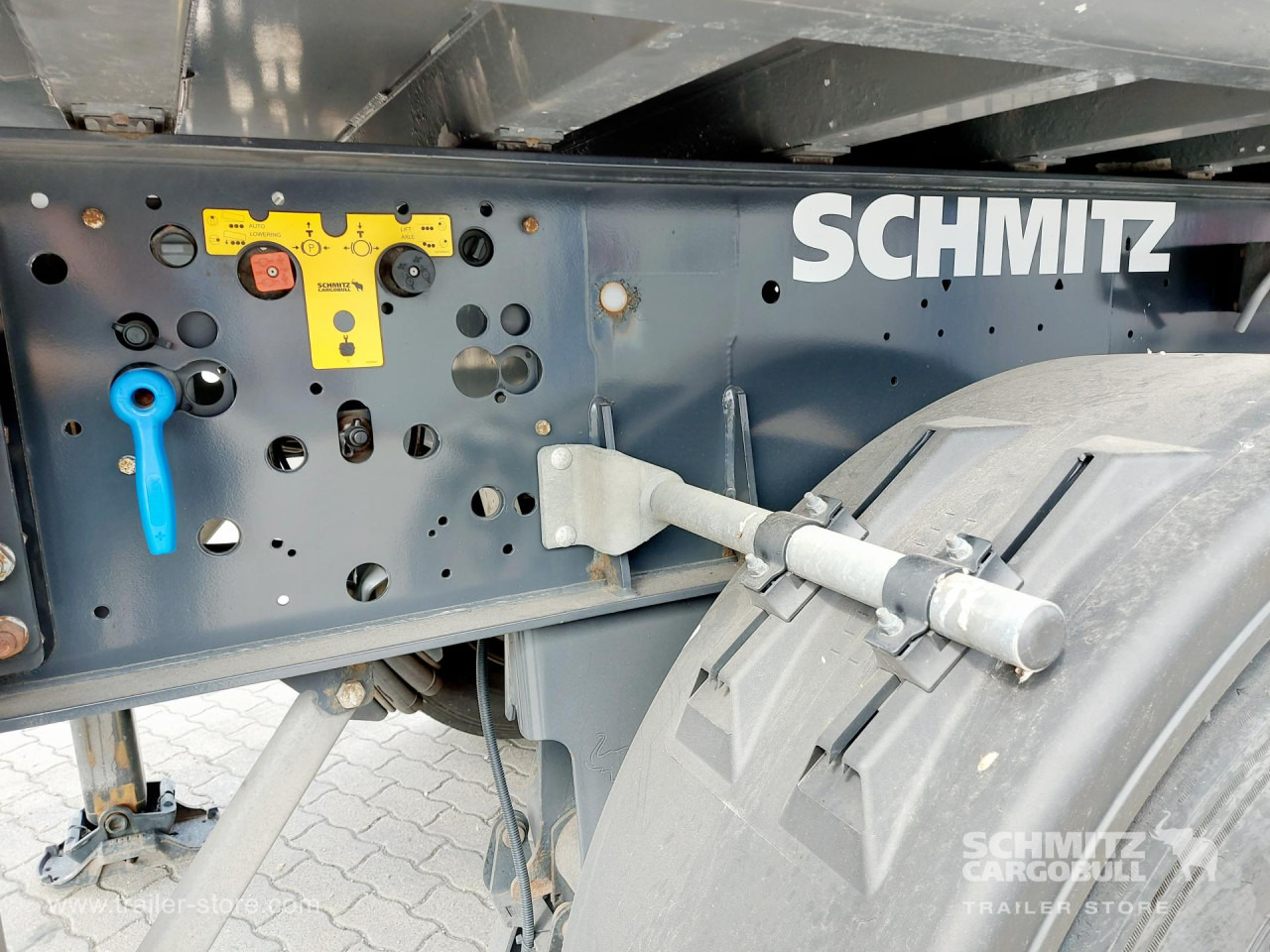 SCHMITZ Tipper Alu-square sided body 27m³ - Sơ mi rơ moóc ben: hình 3 SCHMITZ Tipper Alu-square sided body 27m³ - Sơ mi rơ moóc ben: hình 3