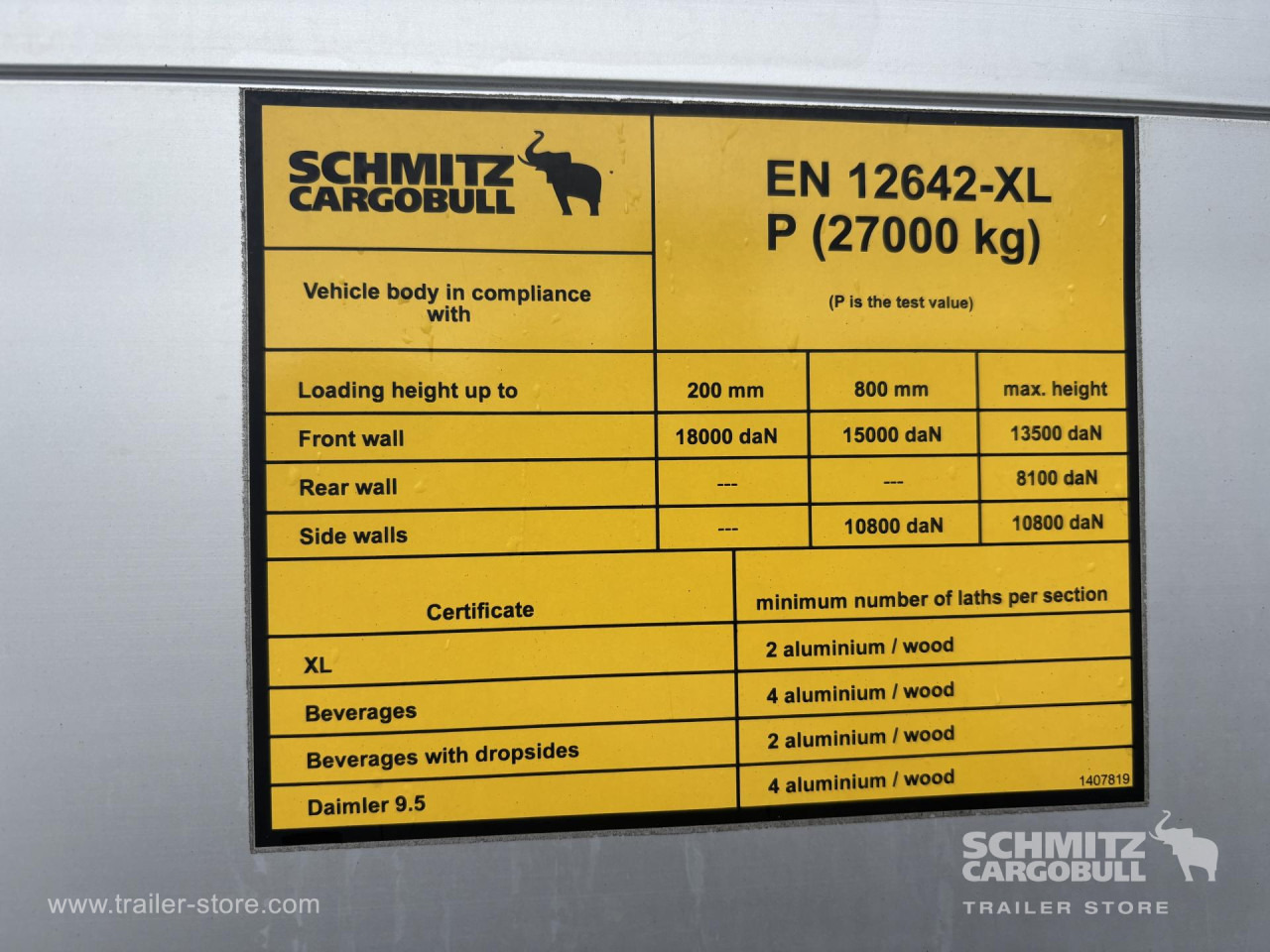 SCHMITZ Curtainsider Standard - Sơ mi rơ moóc mui bạt: hình 3 SCHMITZ Curtainsider Standard - Sơ mi rơ moóc mui bạt: hình 3