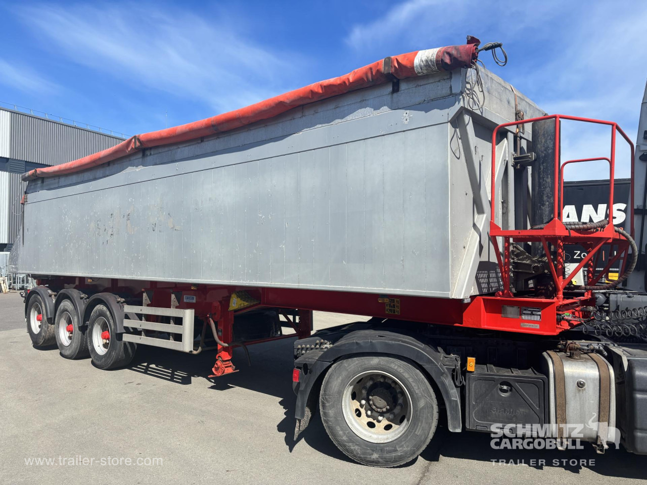 Tipper Alu-square sided body 40m³ - Sơ mi rơ moóc ben: hình 1 Tipper Alu-square sided body 40m³ - Sơ mi rơ moóc ben: hình 1