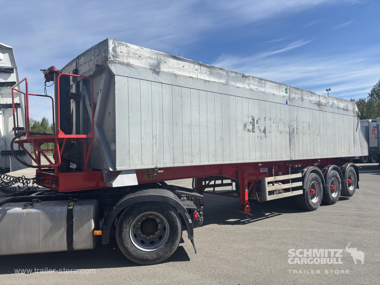 Tipper Alu-square sided body 40m³ - Sơ mi rơ moóc ben: hình 5 Tipper Alu-square sided body 40m³ - Sơ mi rơ moóc ben: hình 5