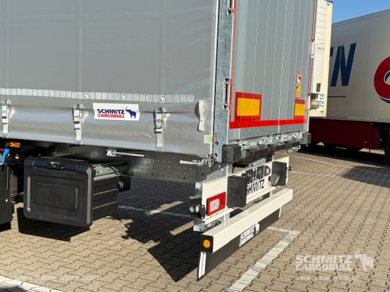 SCHMITZ Oplegger Schuifzeil Standard - Sơ mi rơ moóc mui bạt: hình 2 SCHMITZ Oplegger Schuifzeil Standard - Sơ mi rơ moóc mui bạt: hình 2
