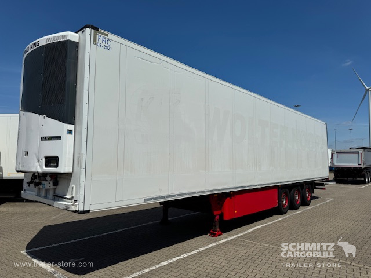 SCHMITZ Oplegger Vries Multitemp - Sơ mi rơ moóc đẳng nhiệt: hình 1 SCHMITZ Oplegger Vries Multitemp - Sơ mi rơ moóc đẳng nhiệt: hình 1