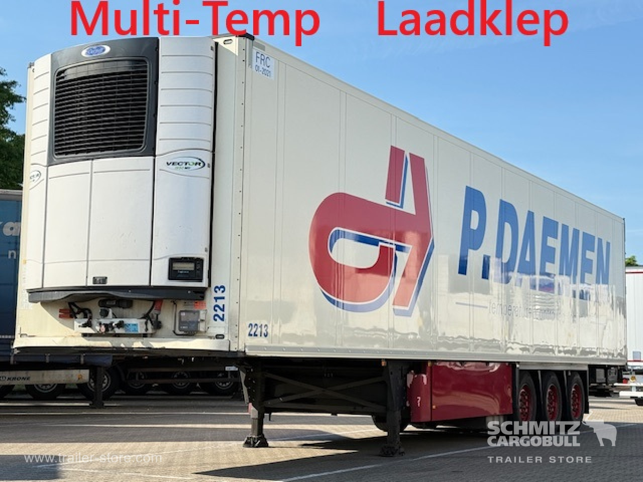 SCHMITZ Oplegger Vries Multitemp Taillift - Sơ mi rơ moóc đẳng nhiệt: hình 1 SCHMITZ Oplegger Vries Multitemp Taillift - Sơ mi rơ moóc đẳng nhiệt: hình 1