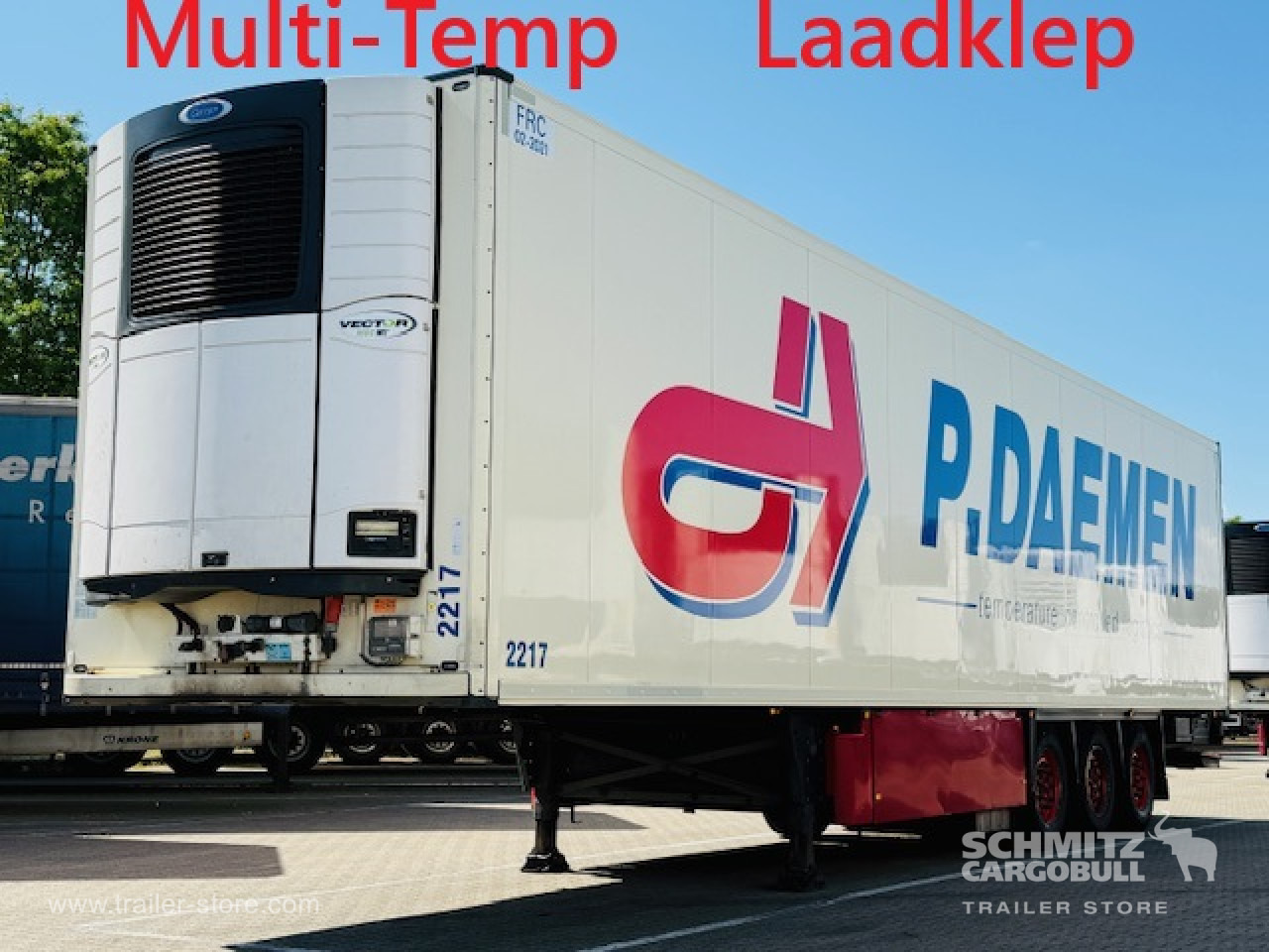 SCHMITZ Oplegger Vries Multitemp Taillift - Sơ mi rơ moóc đẳng nhiệt: hình 1 SCHMITZ Oplegger Vries Multitemp Taillift - Sơ mi rơ moóc đẳng nhiệt: hình 1