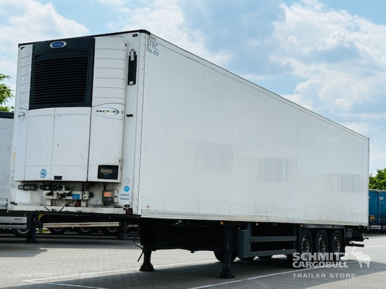 SCHMITZ Oplegger Vries Standard - Sơ mi rơ moóc đẳng nhiệt: hình 1 SCHMITZ Oplegger Vries Standard - Sơ mi rơ moóc đẳng nhiệt: hình 1