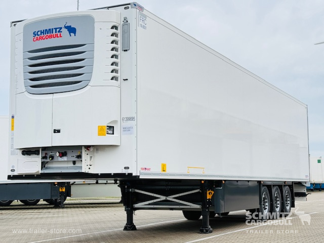 SCHMITZ Oplegger Vries Standard - Sơ mi rơ moóc đẳng nhiệt: hình 1 SCHMITZ Oplegger Vries Standard - Sơ mi rơ moóc đẳng nhiệt: hình 1