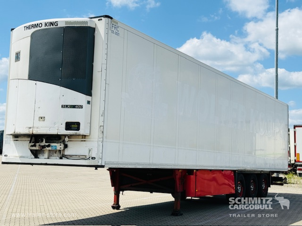 SCHMITZ Oplegger Vries Standard - Sơ mi rơ moóc đẳng nhiệt: hình 1 SCHMITZ Oplegger Vries Standard - Sơ mi rơ moóc đẳng nhiệt: hình 1