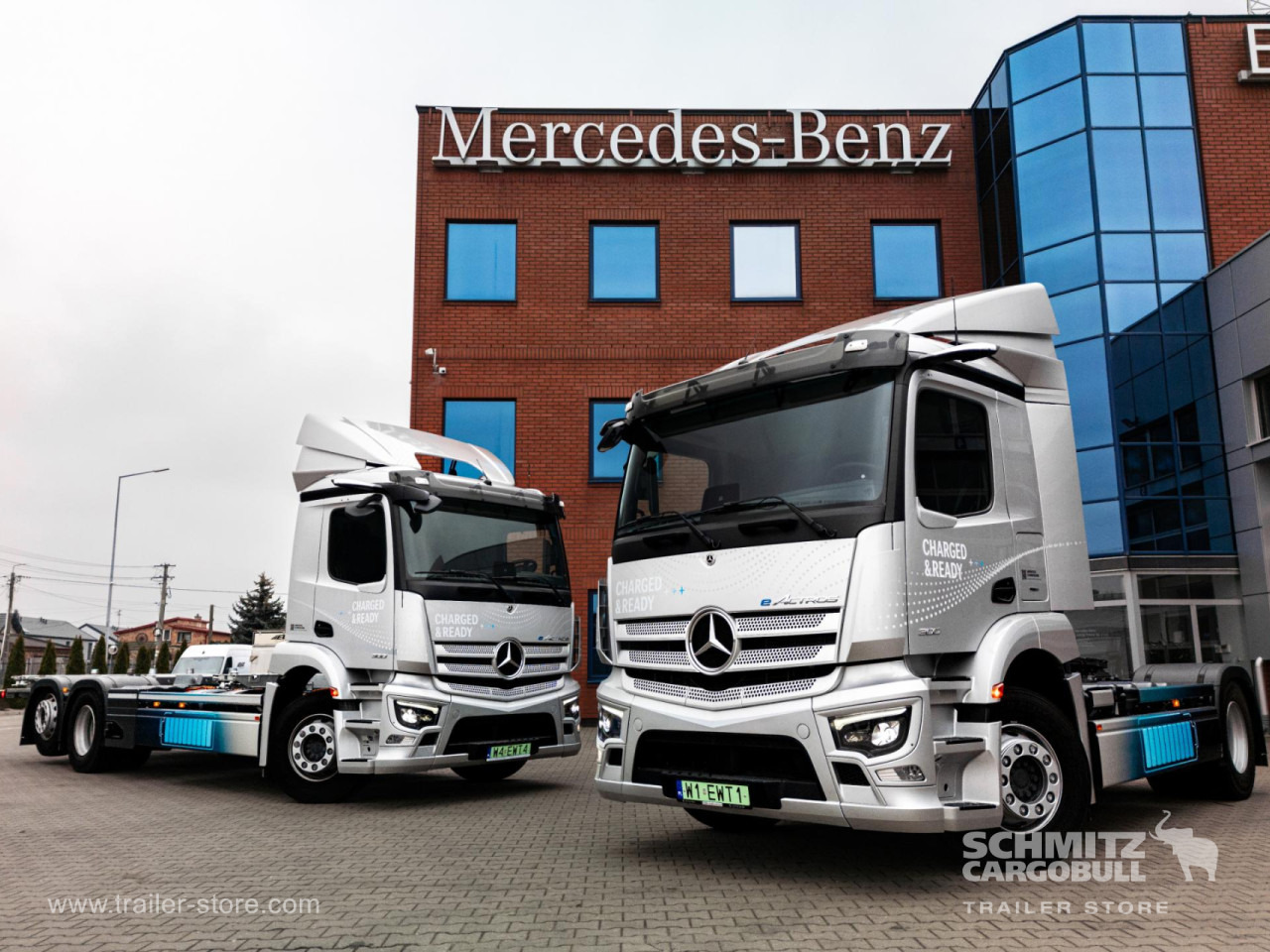 Xe chở container/ Xe tải hoán đổi thân, Xe tải điện MERCEDES-BENZ: hình 15