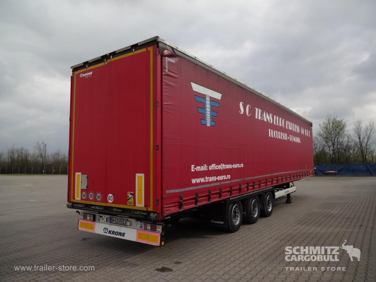 KRONE Curtainsider Mega - Sơ mi rơ moóc mui bạt: hình 5 KRONE Curtainsider Mega - Sơ mi rơ moóc mui bạt: hình 5