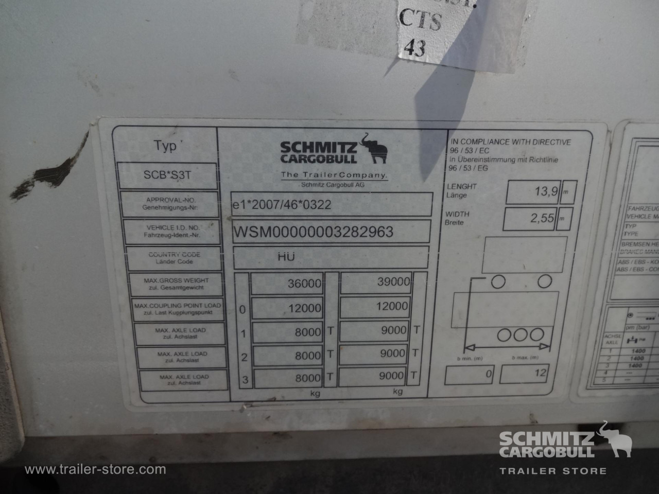 SCHMITZ Curtainsider Mega - Sơ mi rơ moóc mui bạt: hình 2 SCHMITZ Curtainsider Mega - Sơ mi rơ moóc mui bạt: hình 2