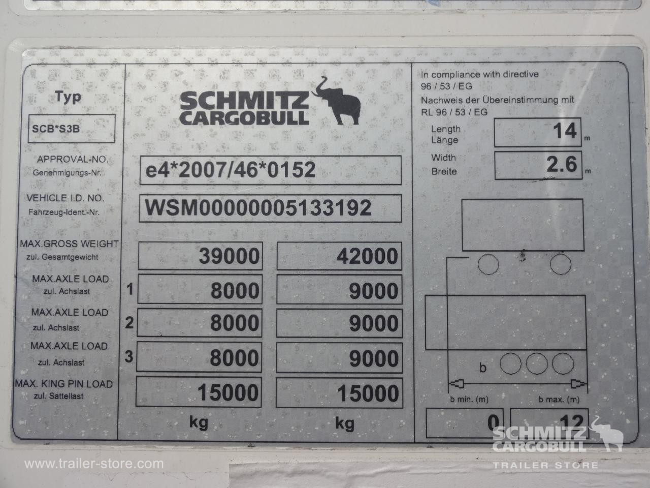 SCHMITZ Reefer Standard - Sơ mi rơ moóc đẳng nhiệt: hình 3 SCHMITZ Reefer Standard - Sơ mi rơ moóc đẳng nhiệt: hình 3