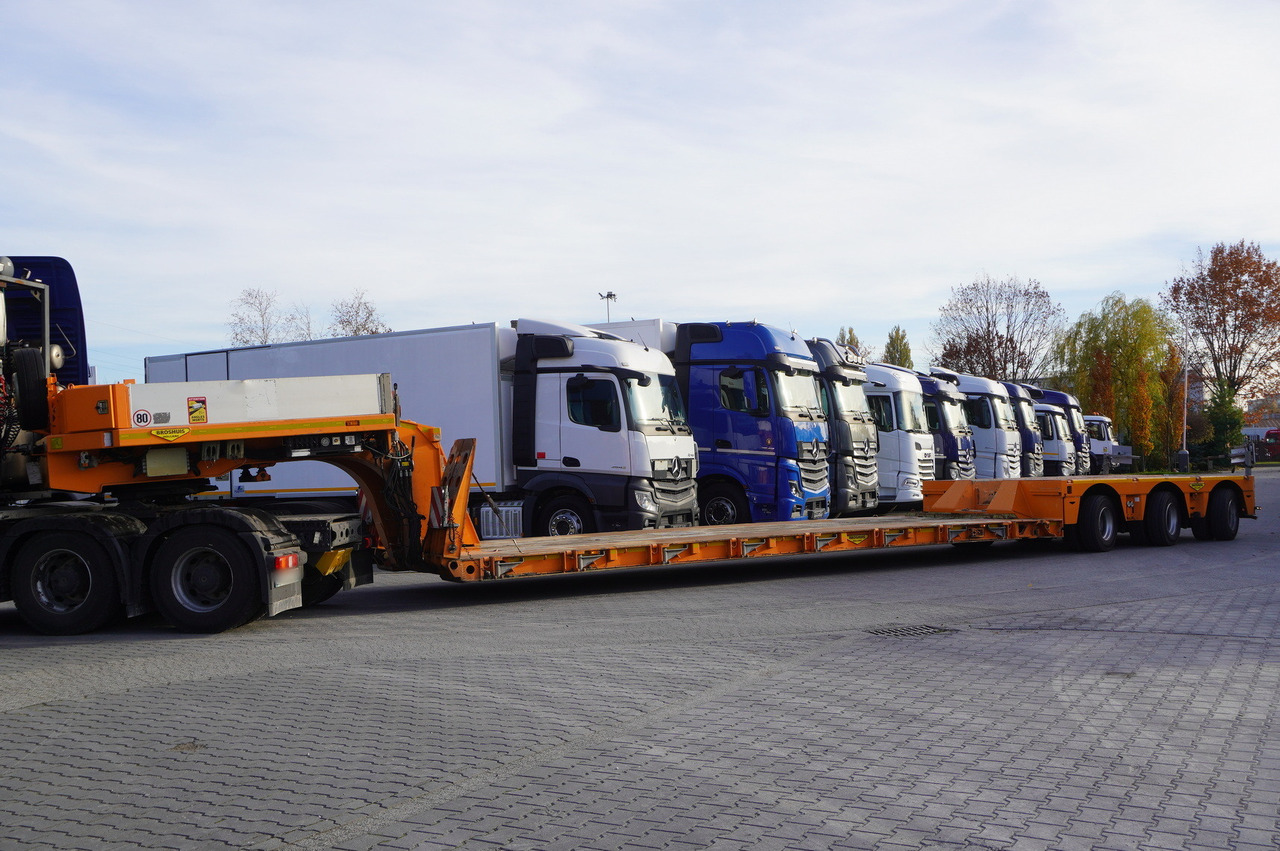 BROSHUIS 3ABD-48 61.0t TiefBet low-loader semi-trailer / 40 tons cap. / 3 steering axles / hydraulic suspension - Sơ mi rơ moóc thùng thấp: hình 3 BROSHUIS 3ABD-48 61.0t TiefBet low-loader semi-trailer / 40 tons cap. / 3 steering axles / hydraulic suspension - Sơ mi rơ moóc thùng thấp: hình 3