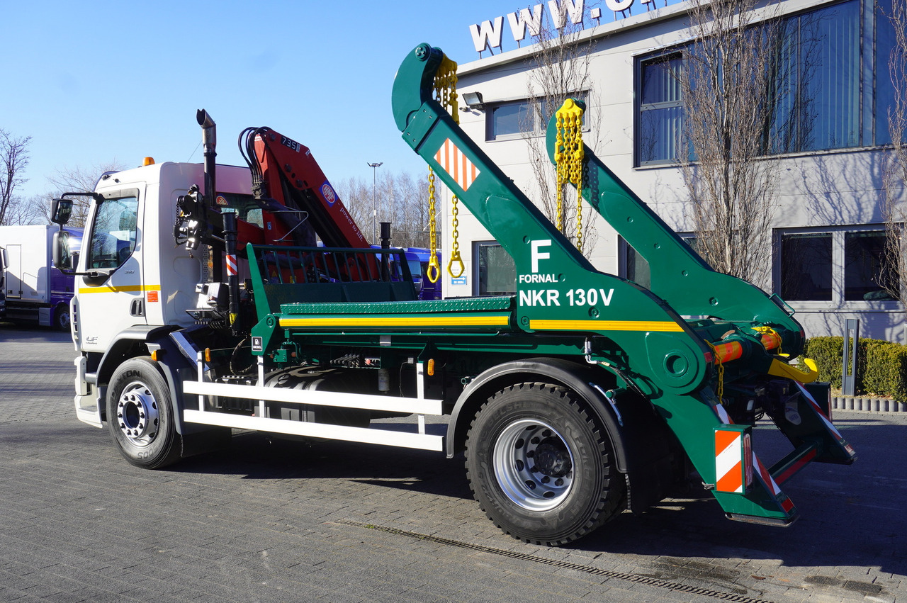 DAF LF 18.310 E6 / Skip loader Fornal NKR 130V / HDS HMF 735 K2 / Manual gearbox - Xe cẩu tự hành: hình 5 DAF LF 18.310 E6 / Skip loader Fornal NKR 130V / HDS HMF 735 K2 / Manual gearbox - Xe cẩu tự hành: hình 5