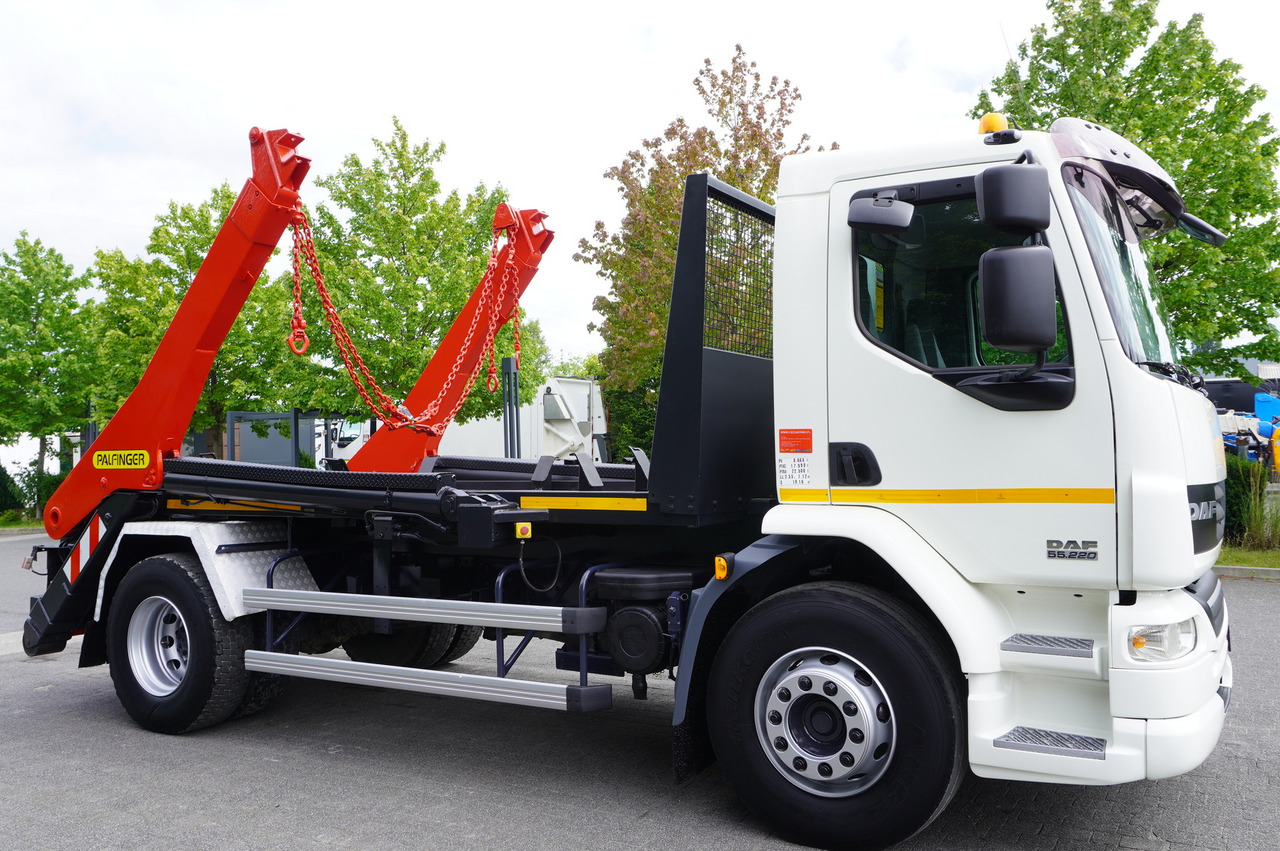 DAF LF 55.220 Skip loader GUIMA PALFINGER M14T - Xe tải chở thùng nhỏ: hình 3 DAF LF 55.220 Skip loader GUIMA PALFINGER M14T - Xe tải chở thùng nhỏ: hình 3