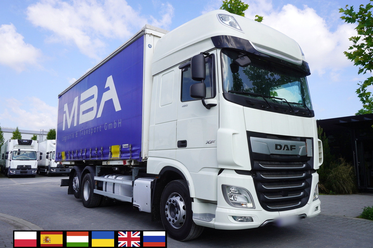 DAF XF 480 SSC / Curtainsider 19 EPAL / 2021 - Xe tải thùng mui bạt: hình 1 DAF XF 480 SSC / Curtainsider 19 EPAL / 2021 - Xe tải thùng mui bạt: hình 1