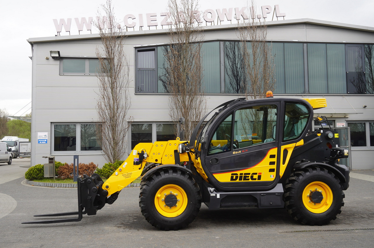 DIECI Zeus 35.10 brand-new telescopic loader / 6 MTH !!! / 10 m reach / 3.5 t - Máy xúc lật bánh lốp kính thiên văn: hình 4 DIECI Zeus 35.10 brand-new telescopic loader / 6 MTH !!! / 10 m reach / 3.5 t - Máy xúc lật bánh lốp kính thiên văn: hình 4