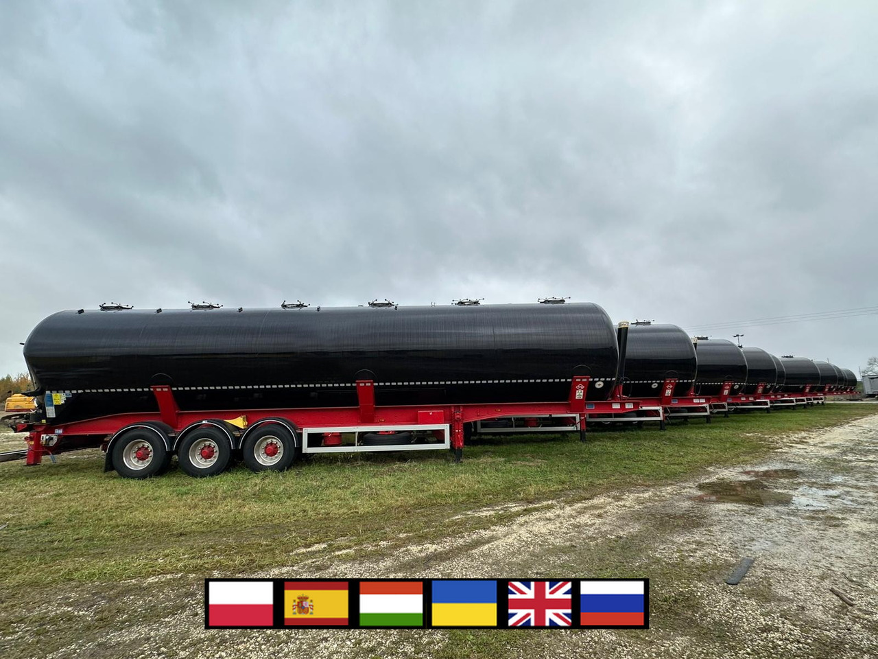 FELDBINDER 334C 15 A-1-1-40 Silo tank / 66 m3 / 2022 / 20 units - Sơ mi rơ moóc bồn silo: hình 1 FELDBINDER 334C 15 A-1-1-40 Silo tank / 66 m3 / 2022 / 20 units - Sơ mi rơ moóc bồn silo: hình 1