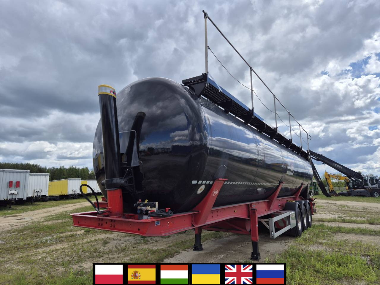 FELDBINDER KIP 66.3 Silo tank / 66 m3 / 2022 / 10 units - Sơ mi rơ moóc bồn silo: hình 1 FELDBINDER KIP 66.3 Silo tank / 66 m3 / 2022 / 10 units - Sơ mi rơ moóc bồn silo: hình 1
