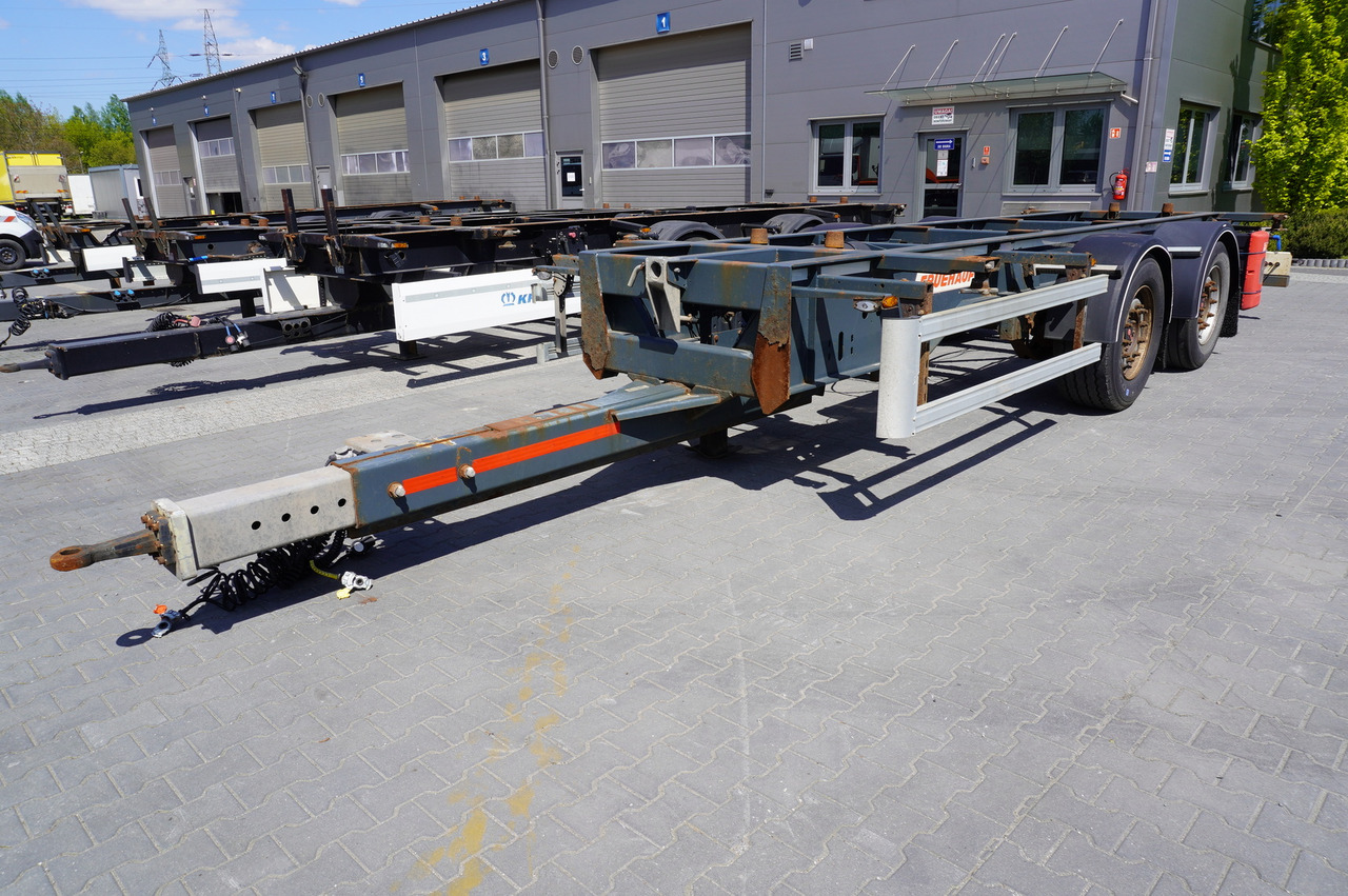 FRUEHAUF BDF / 18 t - Rơ moóc khung gầm: hình 1 FRUEHAUF BDF / 18 t - Rơ moóc khung gầm: hình 1