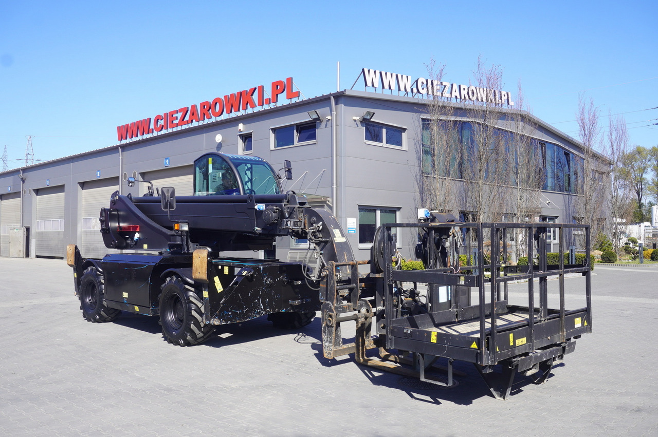 Máy xúc lật bánh lốp kính thiên văn GENIE GTH 4016ER ROTO 4x4x4 / 16 M reach / 4100 MTH! / 4 tons: hình 1