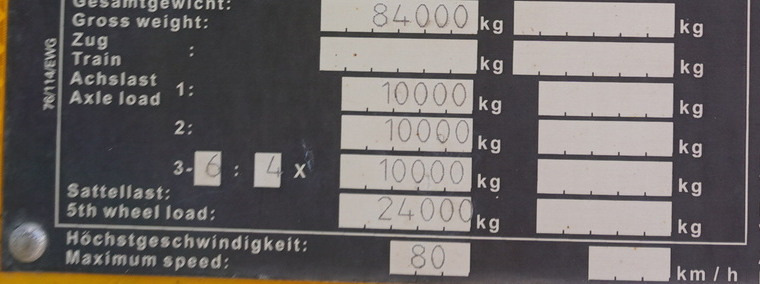 GOLDHOFER STZ-L6-62/80 / 6 axles / 61 T load cap. / Add. permissions - Sơ mi rơ moóc thùng thấp: hình 4 GOLDHOFER STZ-L6-62/80 / 6 axles / 61 T load cap. / Add. permissions - Sơ mi rơ moóc thùng thấp: hình 4