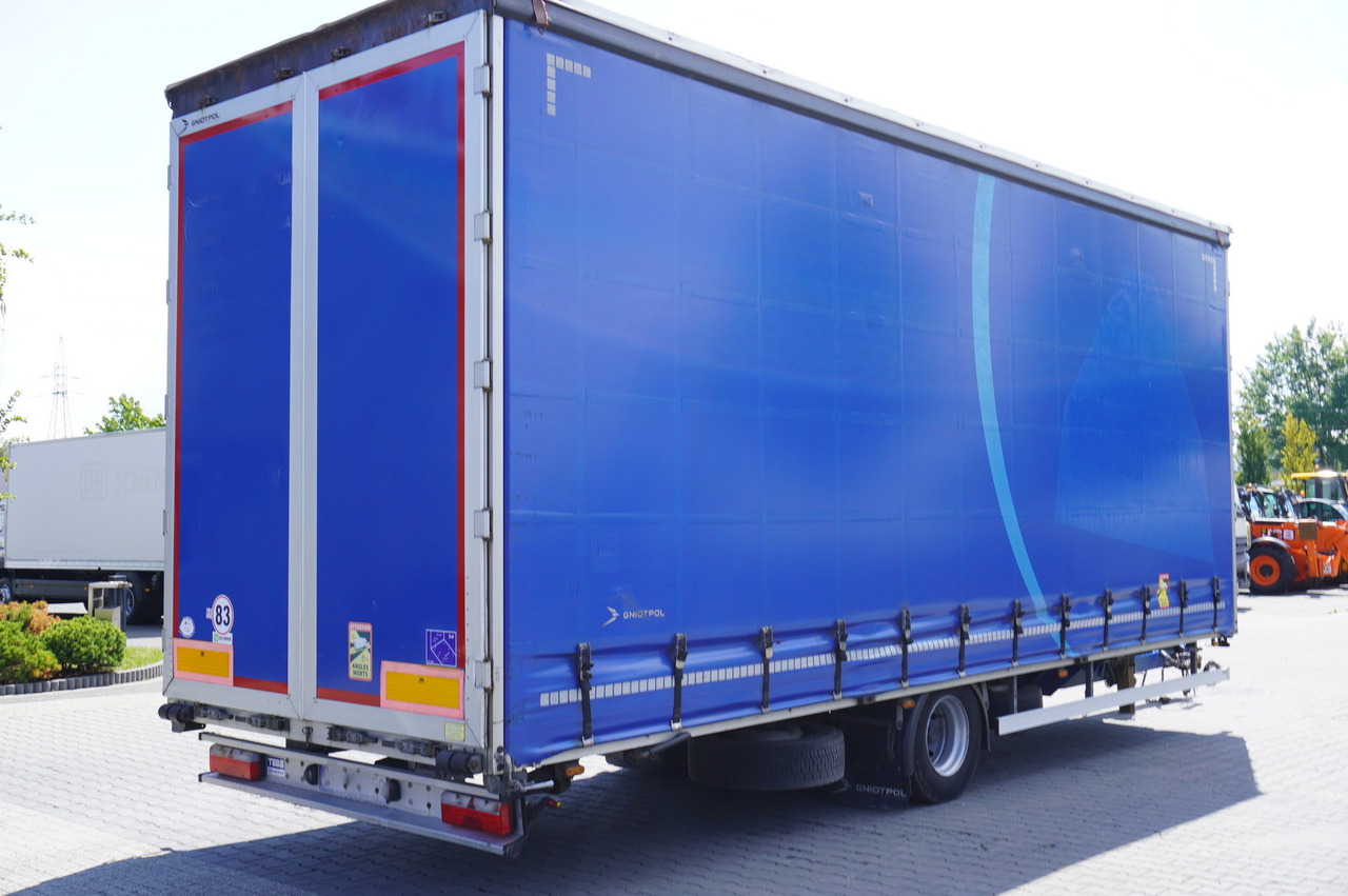 Gniotpol Tandem trailer / 10t / 2018 / 19 pallets - Rơ moóc mui bạt: hình 4 Gniotpol Tandem trailer / 10t / 2018 / 19 pallets - Rơ moóc mui bạt: hình 4
