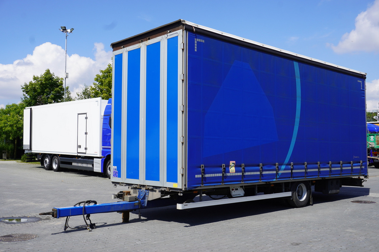 Gniotpol Tandem trailer / 10t / 2018 / 19 pallets - Rơ moóc mui bạt: hình 1 Gniotpol Tandem trailer / 10t / 2018 / 19 pallets - Rơ moóc mui bạt: hình 1