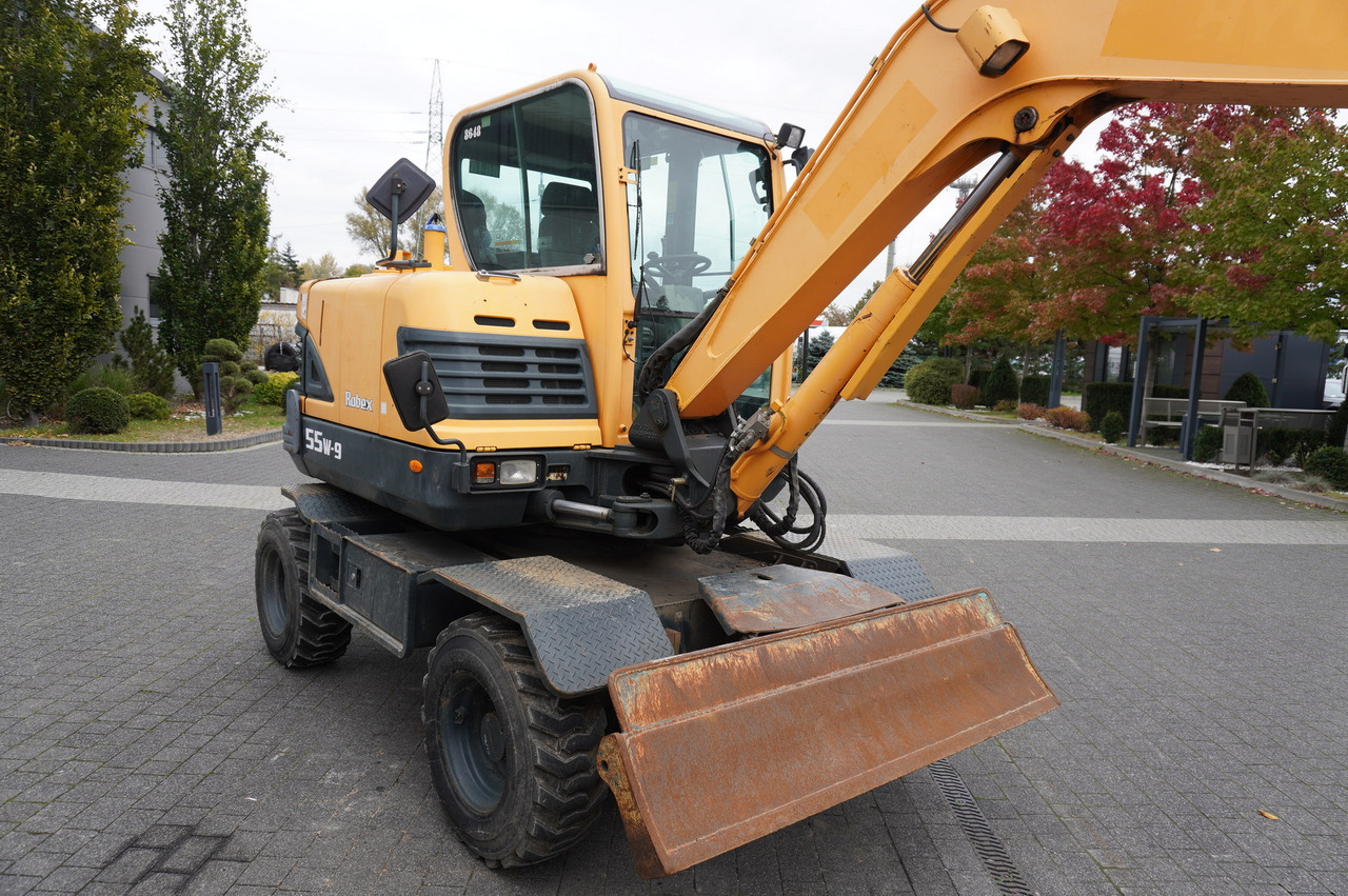Máy xúc mini Hyundai Robex 55W-9 Wheeled Excavator 5.5t / 2pcs: hình 9