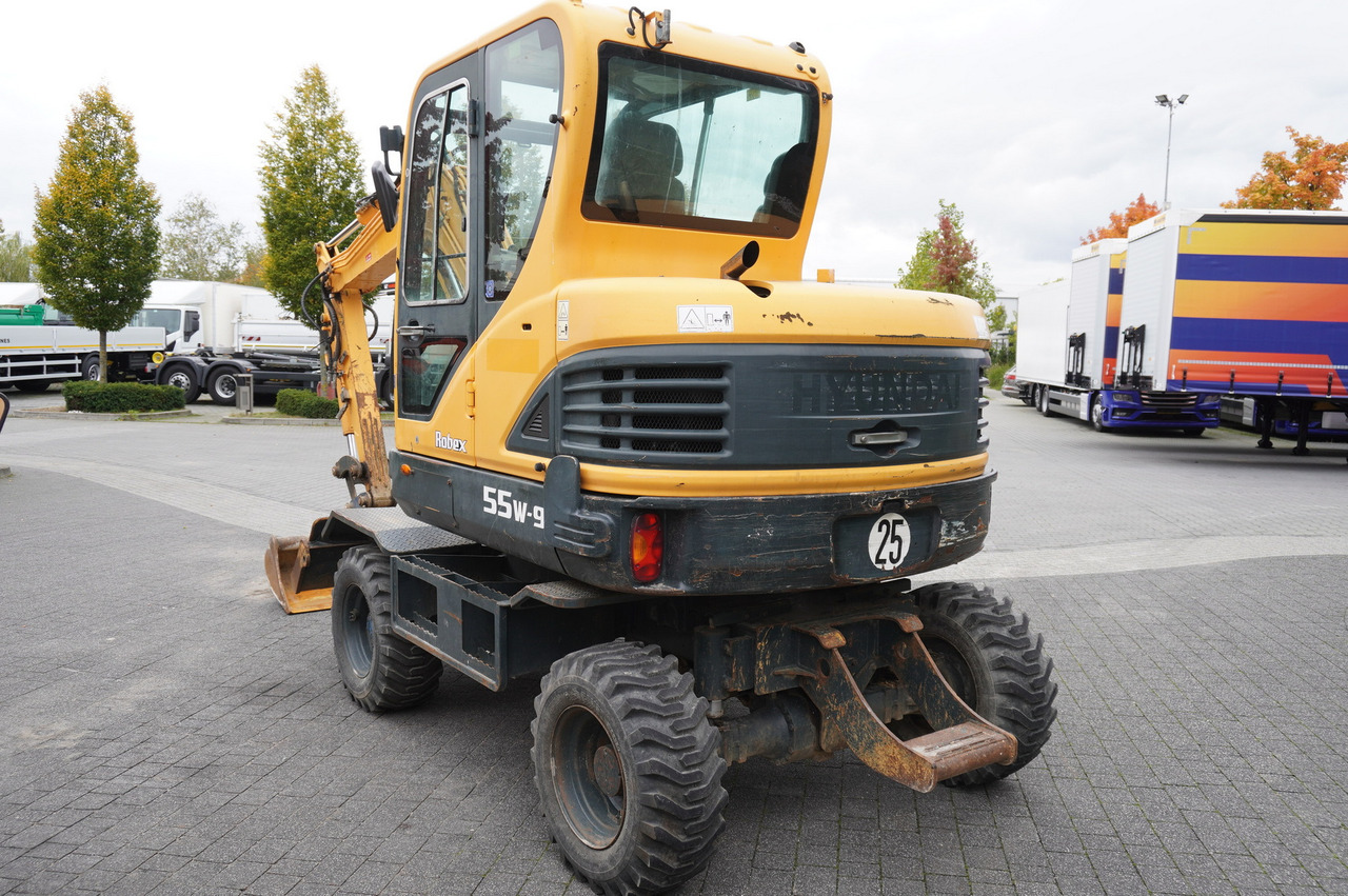Máy xúc mini Hyundai Robex 55W-9 Wheeled Excavator 5.5t / 2pcs: hình 7