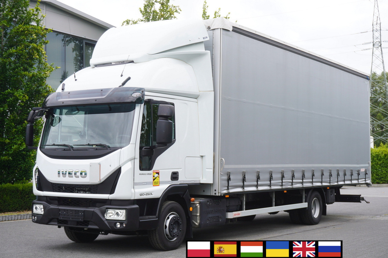 IVECO Eurocargo 120-250L / 40 tho. km !!! / Curtainsider 20 EPAL / 2023 - Xe tải thùng mui bạt: hình 1 IVECO Eurocargo 120-250L / 40 tho. km !!! / Curtainsider 20 EPAL / 2023 - Xe tải thùng mui bạt: hình 1
