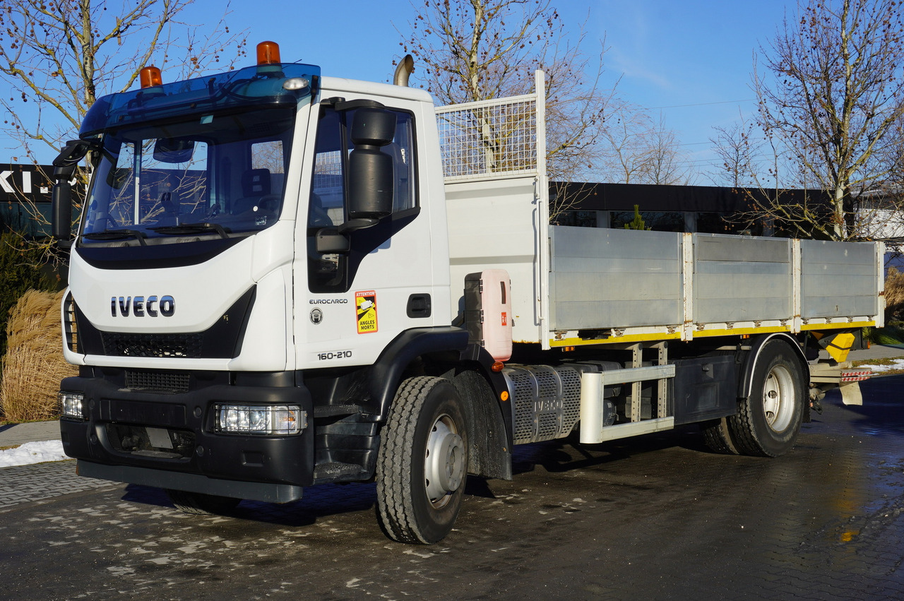 IVECO Eurocargo 160-210 / 75,000 km! / Dhollandia DHS072 lift 2000 kg - Xe tải thùng lửng/ Phẳng: hình 1 IVECO Eurocargo 160-210 / 75,000 km! / Dhollandia DHS072 lift 2000 kg - Xe tải thùng lửng/ Phẳng: hình 1