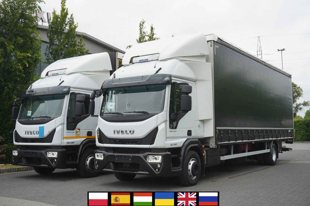 IVECO Eurocargo ML 160E28 E6 Glob / Curtainsider 21 EPAL / 2023 / 2 identical units - Xe ben: hình 1 IVECO Eurocargo ML 160E28 E6 Glob / Curtainsider 21 EPAL / 2023 / 2 identical units - Xe ben: hình 1
