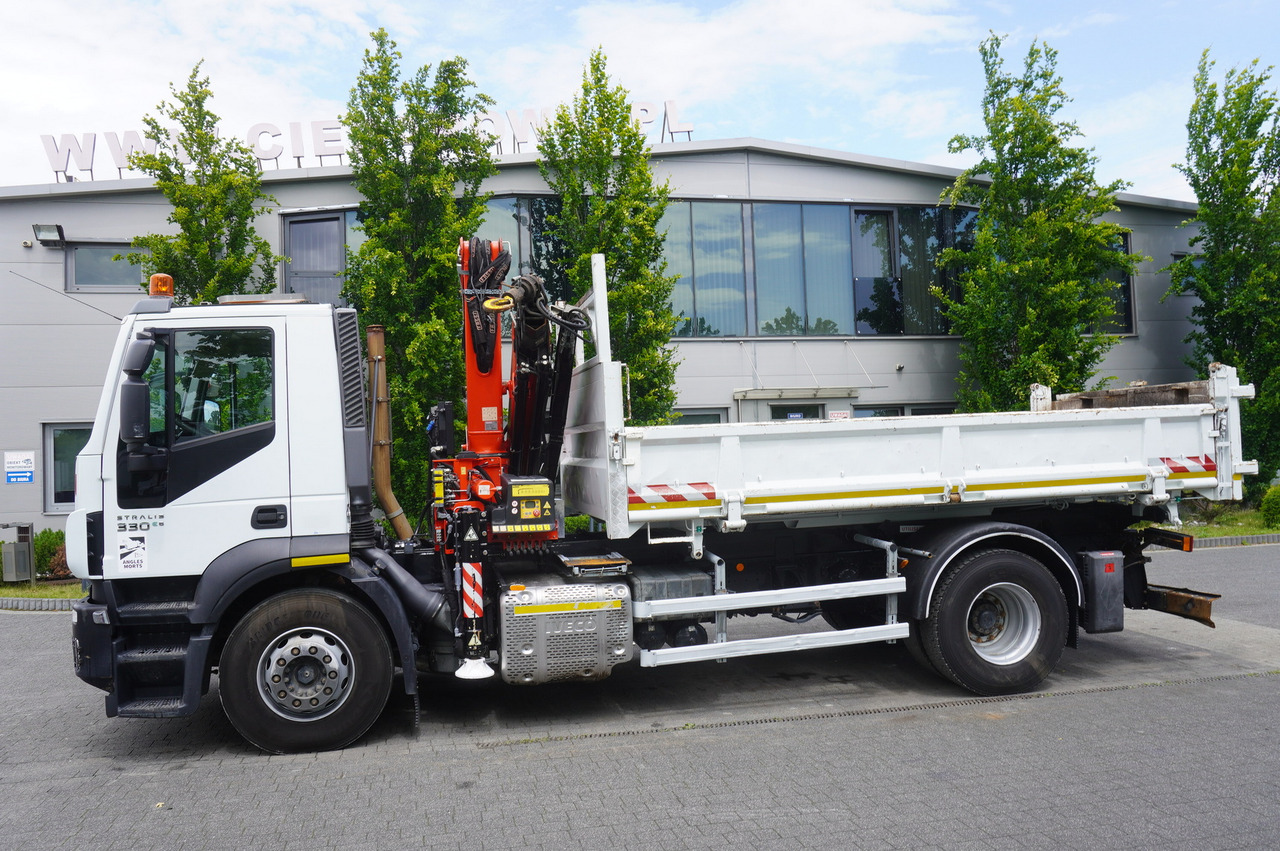 IVECO STRALIS 330 E6 / FASSI 195A 8.5 T / 3-side tipper - Xe ben, Xe cẩu tự hành: hình 3 IVECO STRALIS 330 E6 / FASSI 195A 8.5 T / 3-side tipper - Xe ben, Xe cẩu tự hành: hình 3