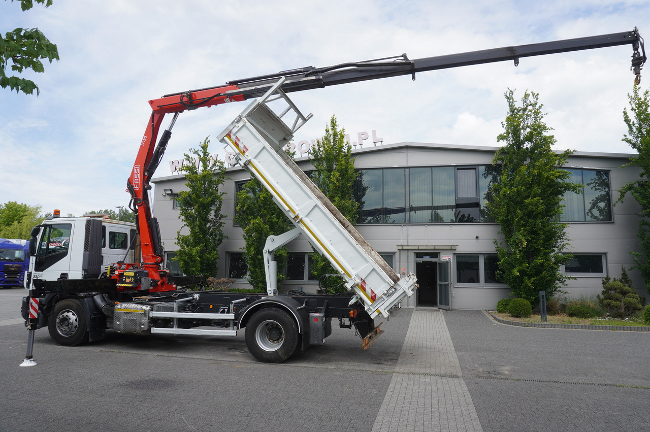 IVECO STRALIS 330 E6 / FASSI 195A 8.5 T / 3-side tipper - Xe ben, Xe cẩu tự hành: hình 4 IVECO STRALIS 330 E6 / FASSI 195A 8.5 T / 3-side tipper - Xe ben, Xe cẩu tự hành: hình 4