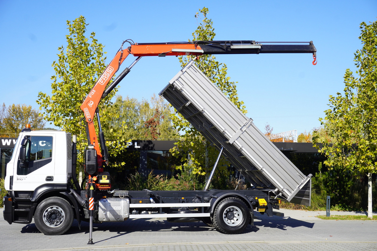 IVECO Stralis 310 E6 / NEW 3-sided tipper / Fassi F135 crane with remote control - Xe cẩu tự hành: hình 4 IVECO Stralis 310 E6 / NEW 3-sided tipper / Fassi F135 crane with remote control - Xe cẩu tự hành: hình 4