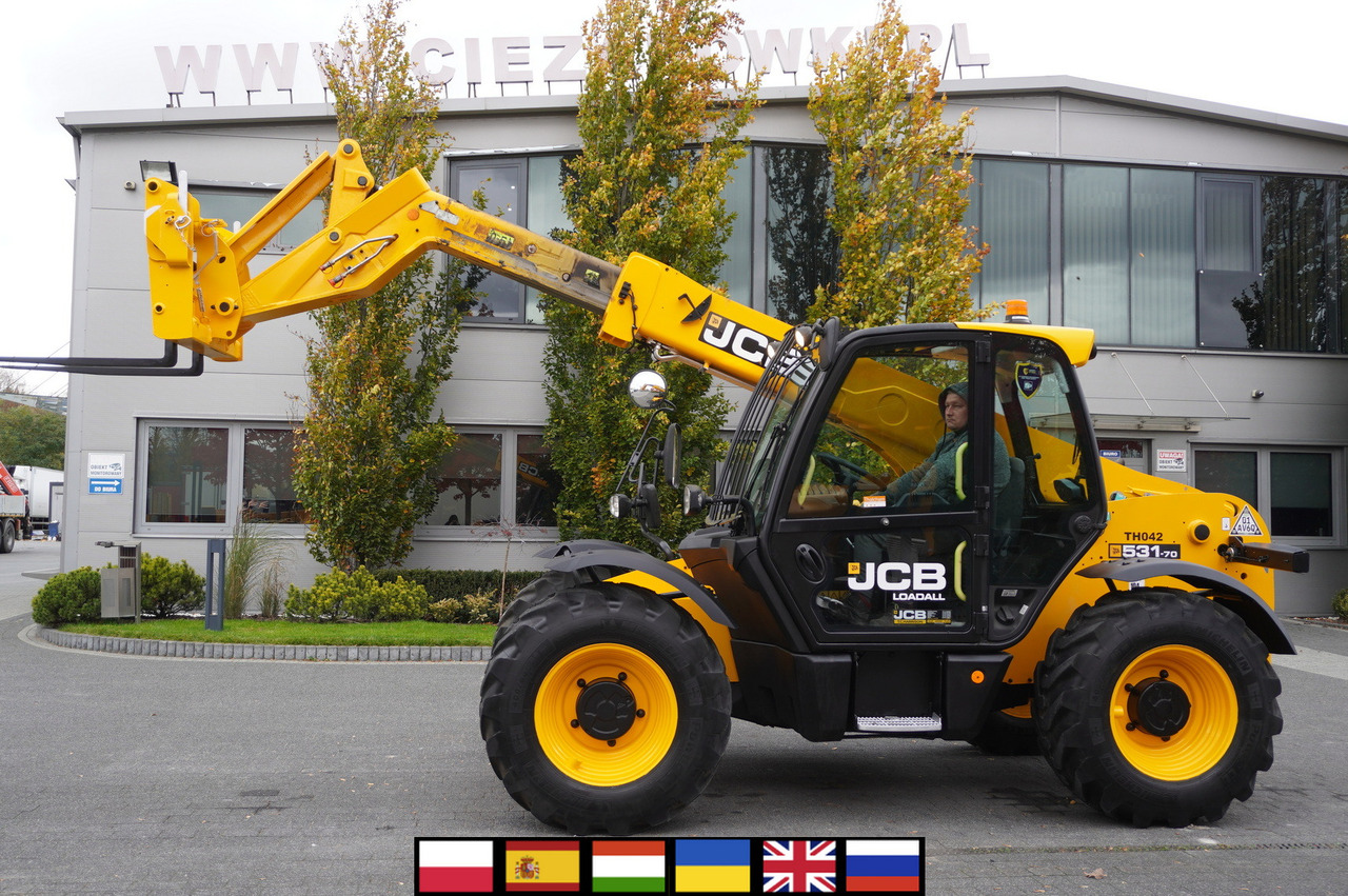 JCB 531-70 / 900 MTH telescopic charger! / 3.1 T / 7 M - Máy xúc lật bánh lốp kính thiên văn: hình 1 JCB 531-70 / 900 MTH telescopic charger! / 3.1 T / 7 M - Máy xúc lật bánh lốp kính thiên văn: hình 1