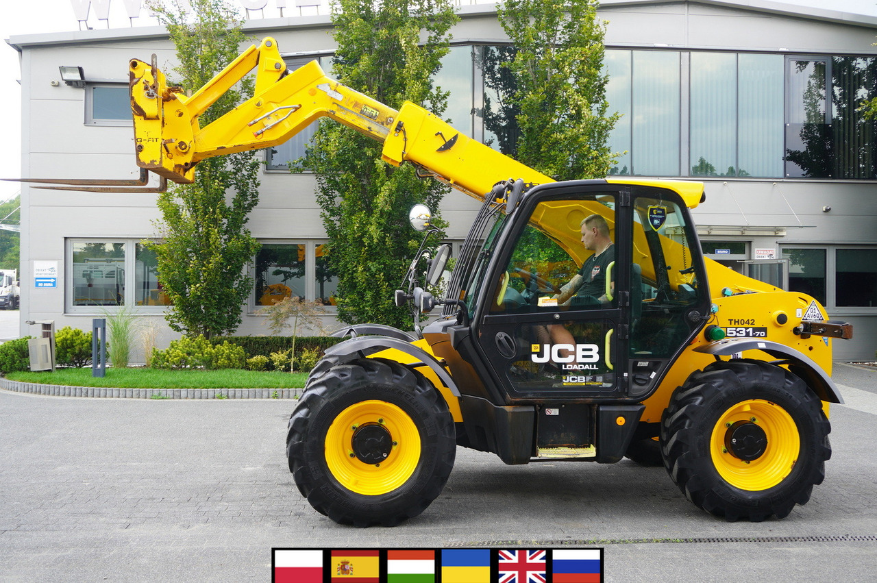JCB 531-70 / 900 MTH telescopic charger! / 3.1 T / 7 M - Máy xúc lật bánh lốp kính thiên văn: hình 1 JCB 531-70 / 900 MTH telescopic charger! / 3.1 T / 7 M - Máy xúc lật bánh lốp kính thiên văn: hình 1