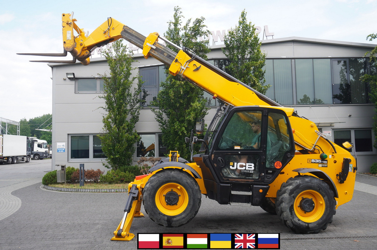 JCB 535-125 / 1500 MTH! / reach 12.5 m / 2021 / 3.5 t - Máy xúc lật bánh lốp kính thiên văn: hình 1 JCB 535-125 / 1500 MTH! / reach 12.5 m / 2021 / 3.5 t - Máy xúc lật bánh lốp kính thiên văn: hình 1
